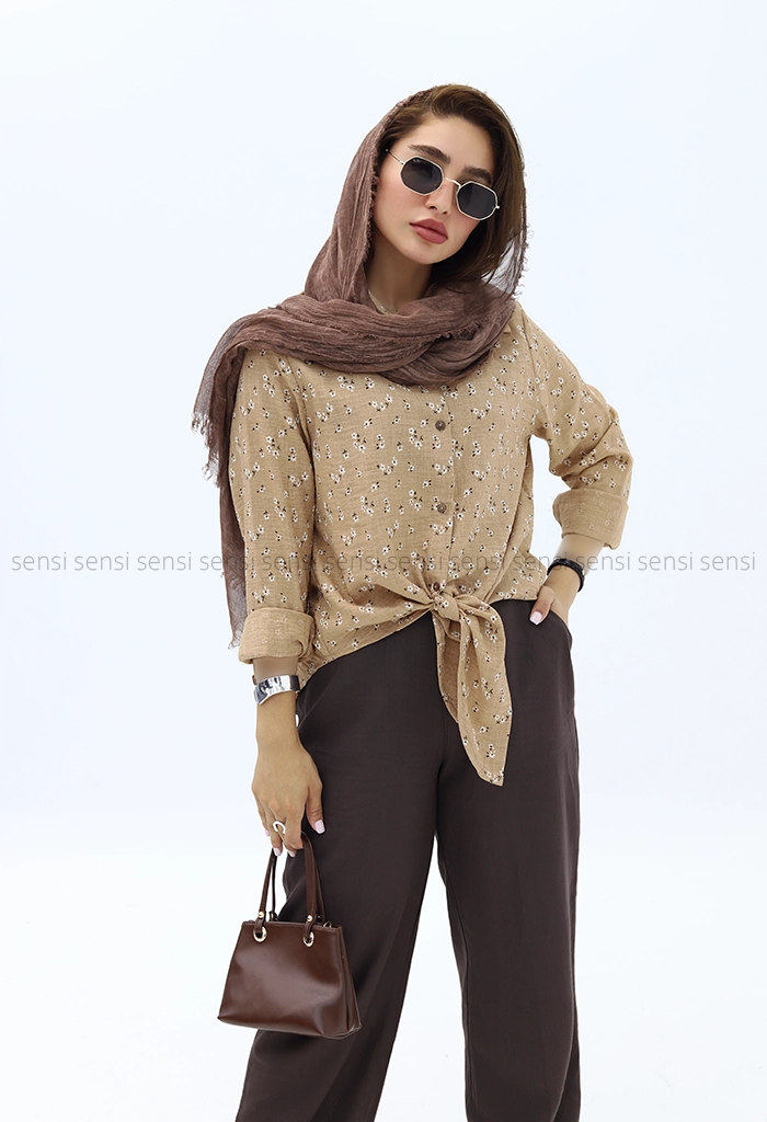 شومیز گل ریز