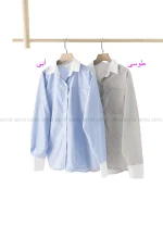 شومیز راه راه کد1002546