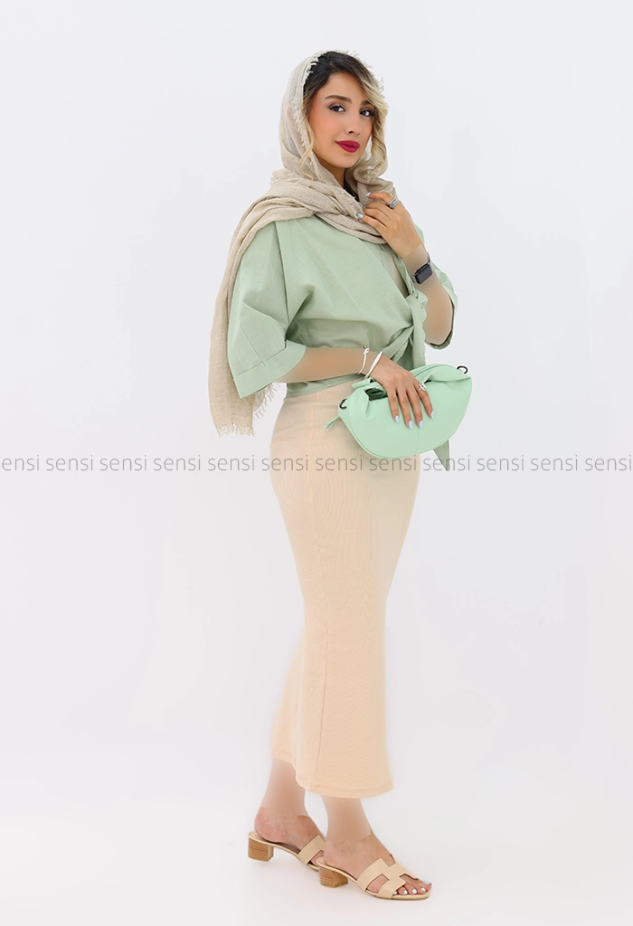 ماکسی یقه دلبری