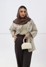 کت لینن کیمونو