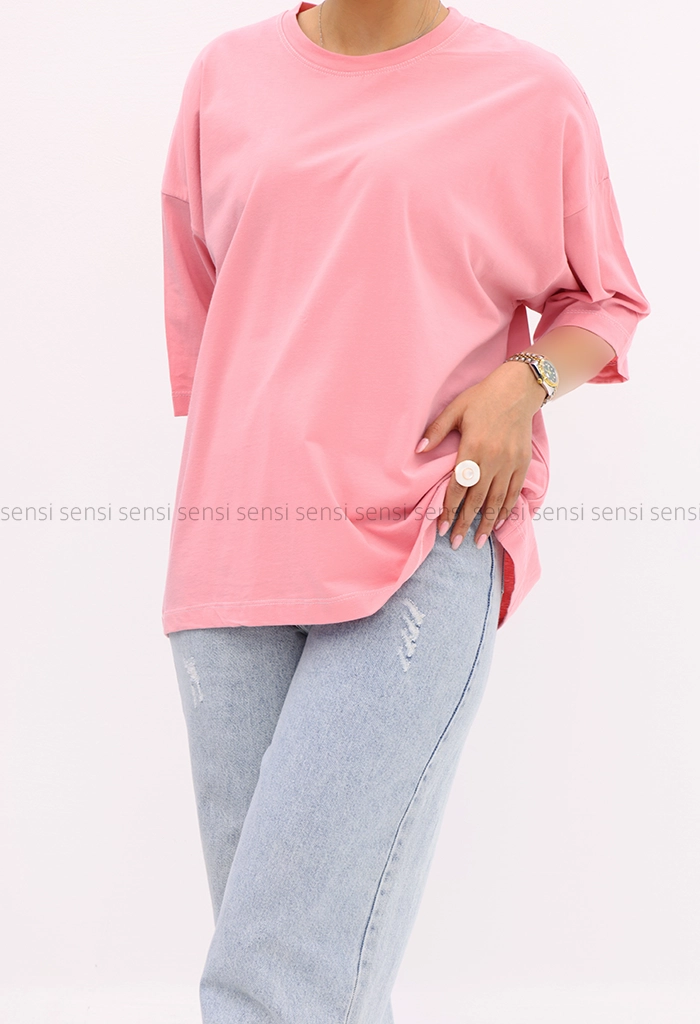 تیشرت باکسی ساده