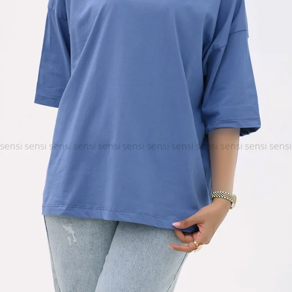 تیشرت باکسی ساده کد1002558