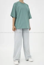تیشرت باکسی لش کد1002669