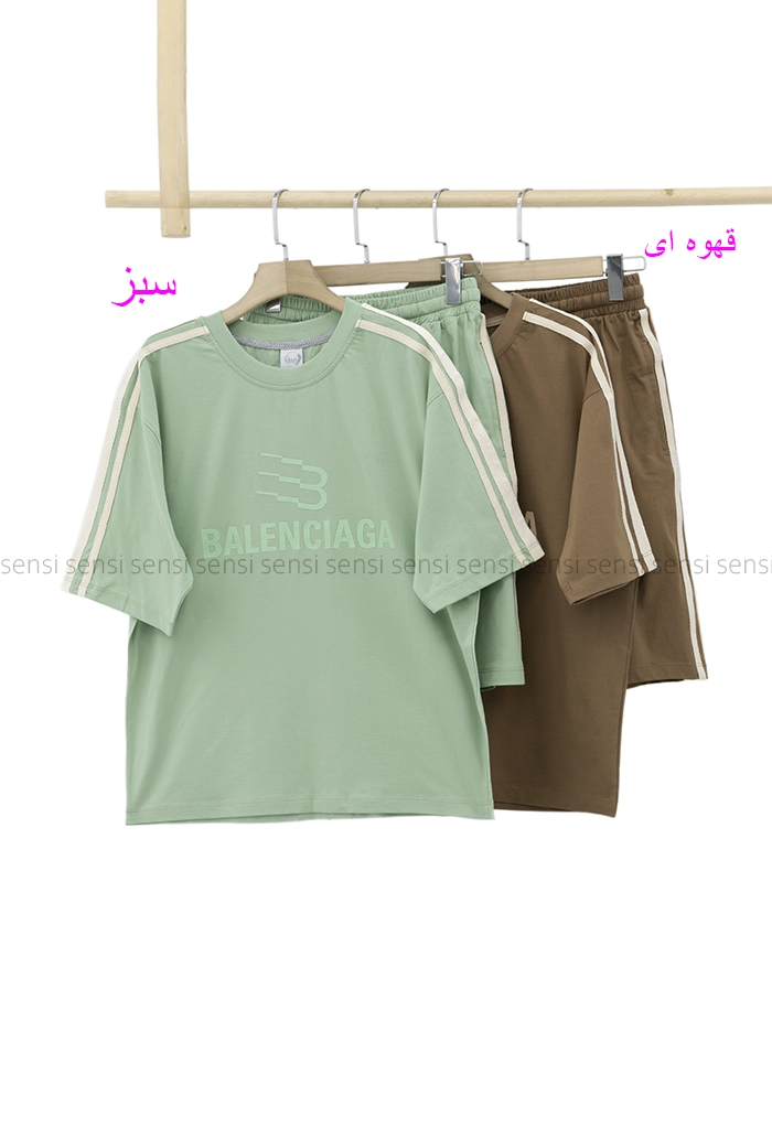 تیشرت شلوارک باکسی کد1002664