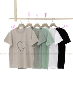 تیشرت قلب کد1002733