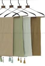 شال نخی ساده کد1002620