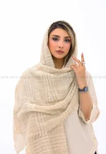 شال کنفی آبرنگی لمه دارکد1002726