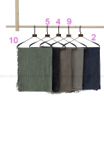 شال کنفی طرح کبریتی کد1002727