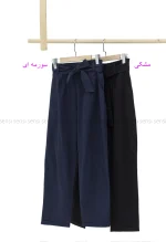 شلوار راسته لینن کد1002640