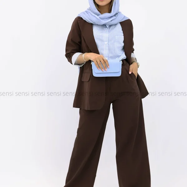 شلوار لینن بگ کد1002579