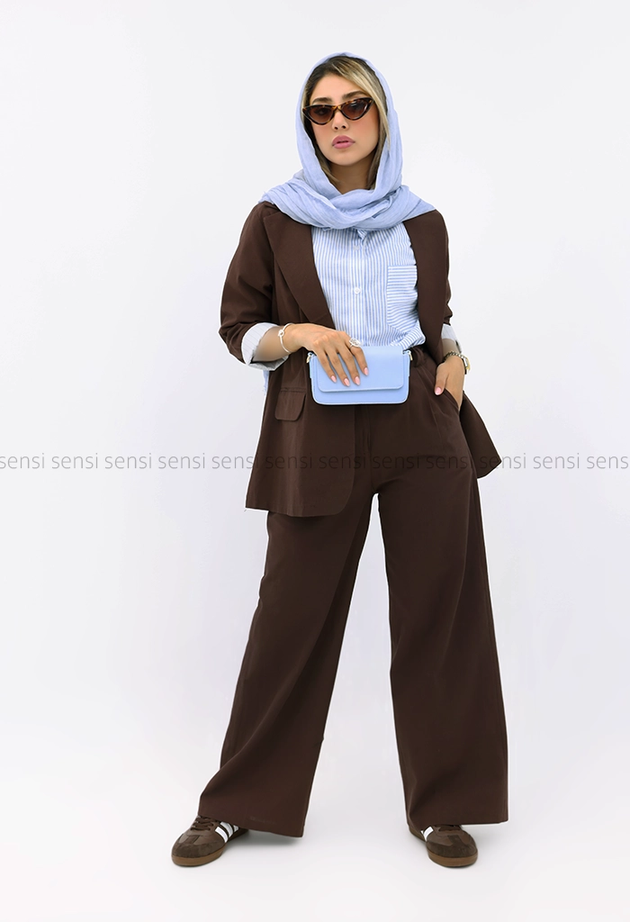 شلوار لینن بگ کد1002579