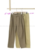 شلوار لینن مام کد1002641