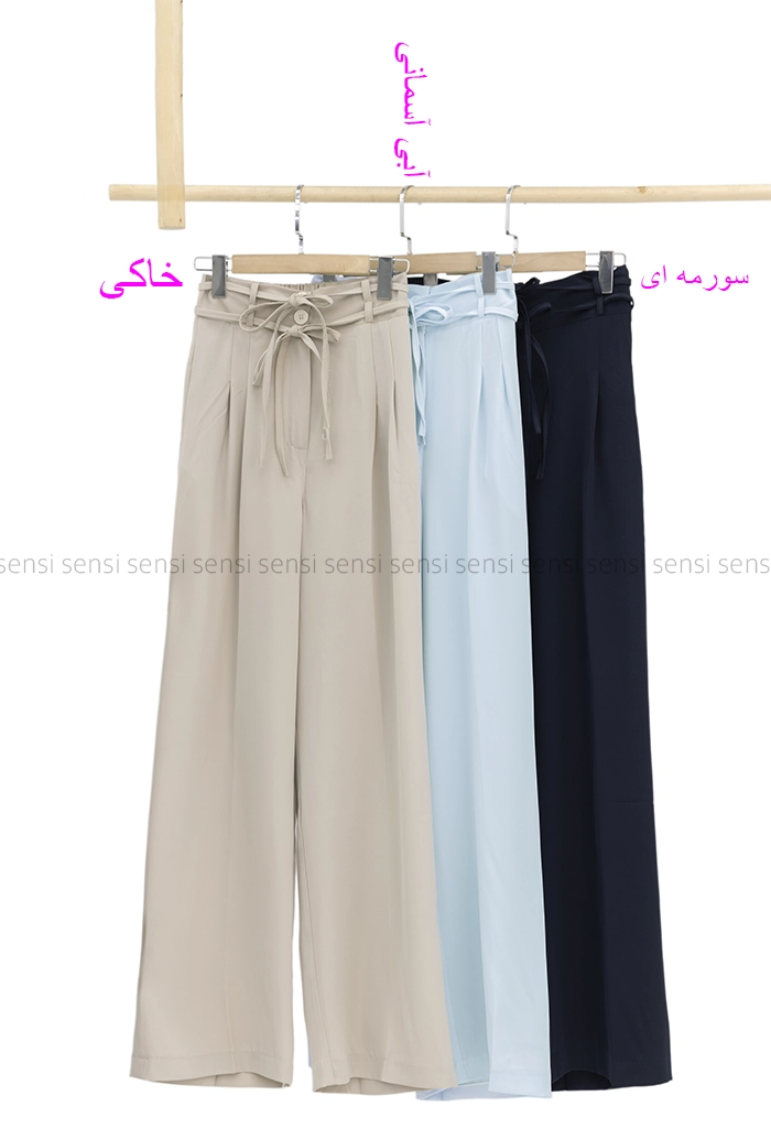 شلوار کرپ اویشو کد1002633