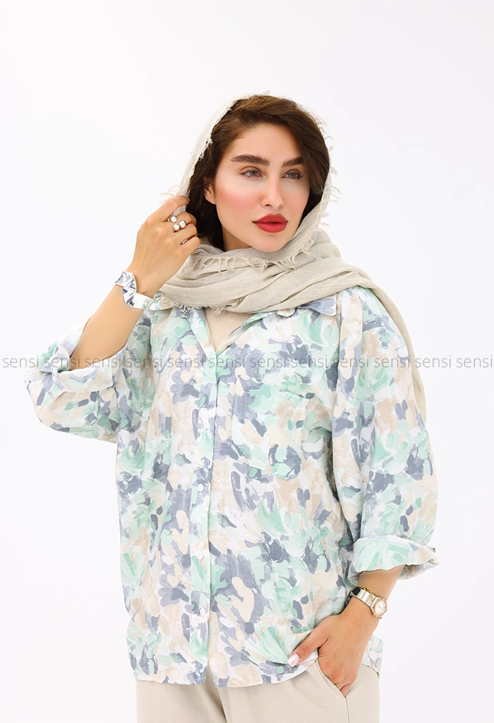 شومیز voolوارداتی کد1002843