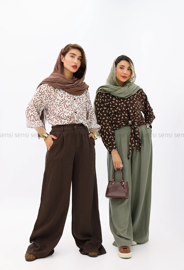 شومیز جلو گره ای