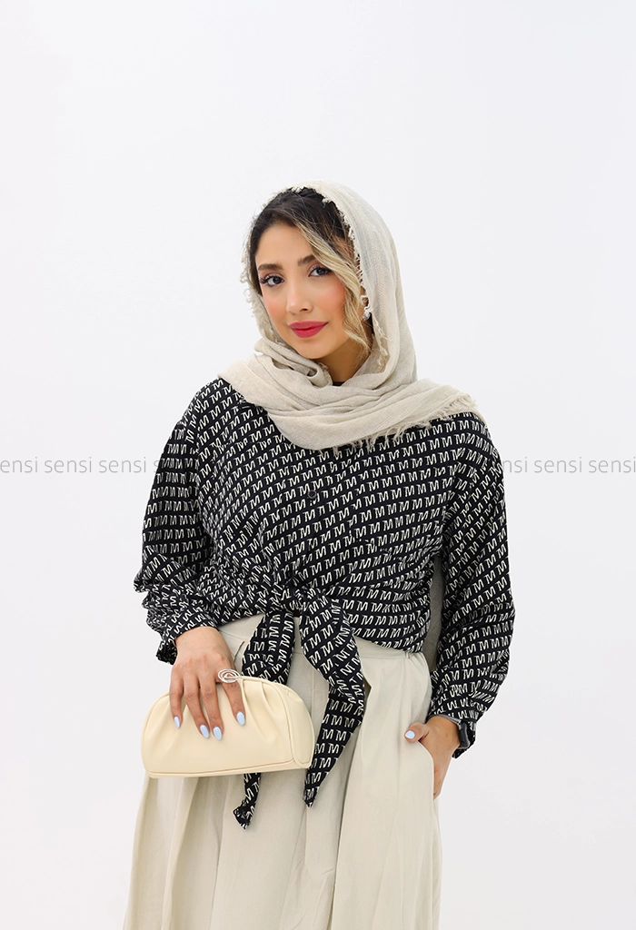 شومیز جلو گره ای