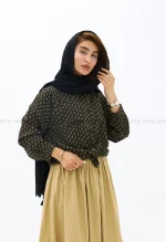 شومیز جلو گره ای کد1002582