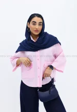 شومیز دوجیب اسلپ کد1002634