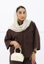 شومیز دوجیب اسلپ کد1002634