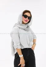 شومیز راه راه جلو پیچ کد1002682