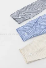 شومیز راه راه جلو پیچ کد1002682