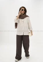 شومیز راه راه کد1002679