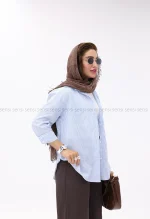 شومیز راه راه کد1002681