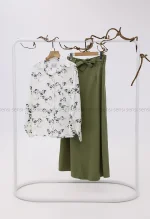 شومیز روشا طرح دار کد1002677