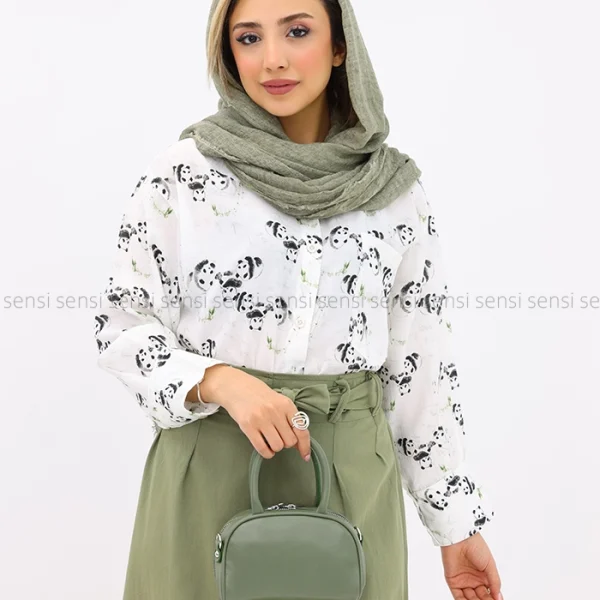 شومیز روشا طرح دار کد1002677
