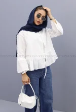 شومیز عروسکی خامه دوزی کد1002776