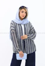 شومیز قلاب بافی کد1002625