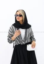 شومیز قلاب بافی کد1002625