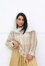 شومیز قلاب بافی کد1002631