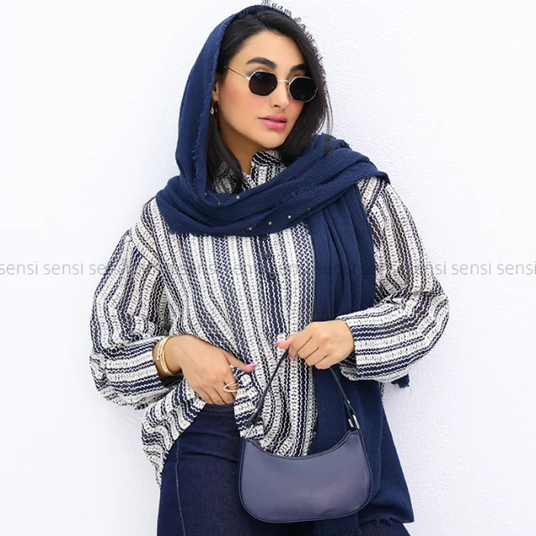 شومیز قلاب بافی کد1002631