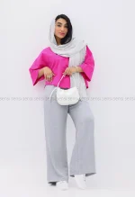 شومیز لینن اسلپ کد1002639