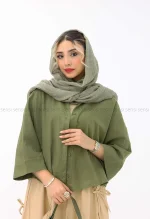 شومیز لینن اسلپ کد1002639