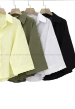 شومیز لینن اسلپ کد1002639