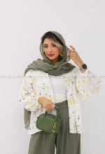 شومیز لینن ایتالیایی خامه دوزی