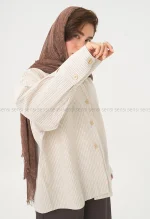 شومیز لینن راه راه کد1002673
