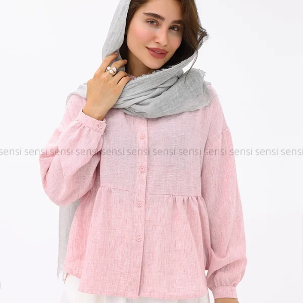 شومیز کمرچین عروسکی