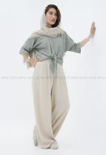 شومیز گره ای nrکد1002599