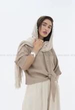 شومیز گره ای nrکد1002599