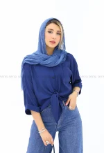 شومیز گره ای nrکد1002599