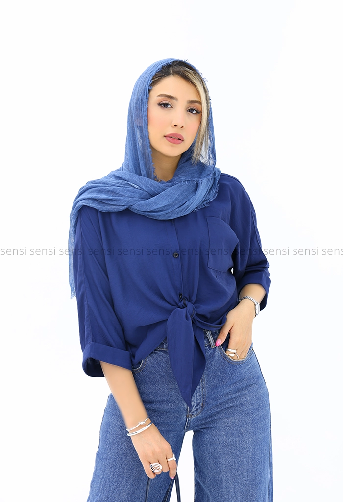 شومیز گره ای nrکد1002599