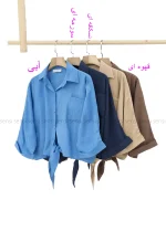 شومیز گره ای nrکد1002599