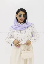 شومیز گیپور دار کد1002602