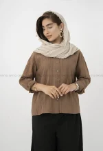 شومیز یقه هفت کد1002650
