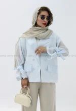 شومیزشیشه ای رنگی کد1002784