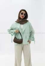 شومیزشیشه ای رنگی کد1002784
