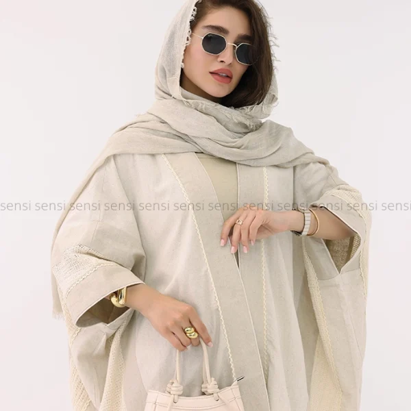 مانتو پانچ نچرال کد1002457